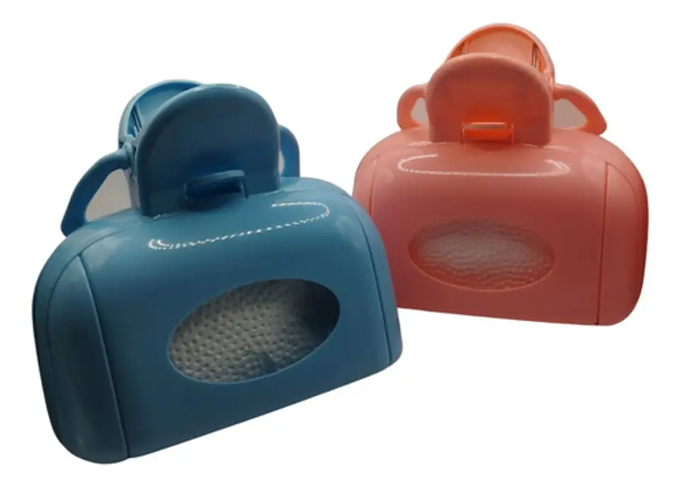 Recogedor Practico Para Mascotas Con Dispensador 2