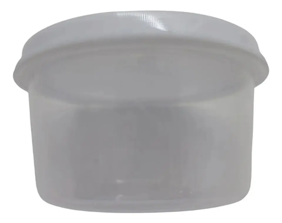 Mini Tupper Hermético Plástico Con Tapa Para Alimentos 4