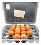 Cubeta Organizadora De Huevos X24 Con Tapa - Miniatura 4