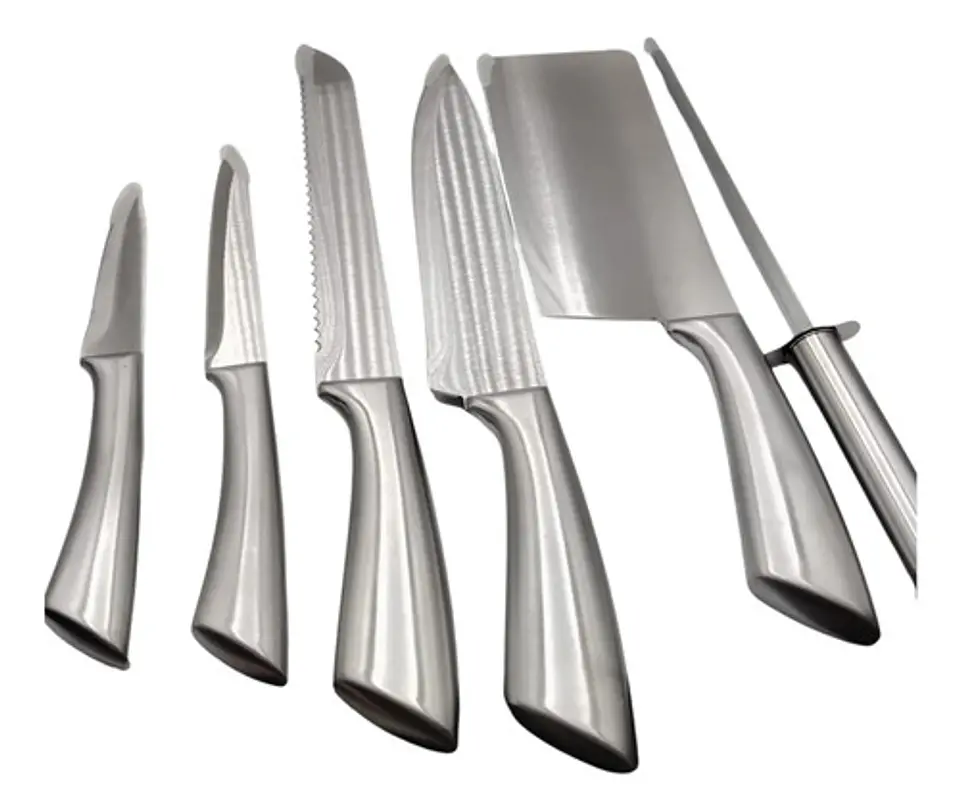 Set De Cuchillos De Cocina Con Base Giratoria 8pcs 3