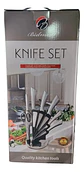 Set De Cuchillos De Cocina Con Base Giratoria 8pcs - Miniatura 5
