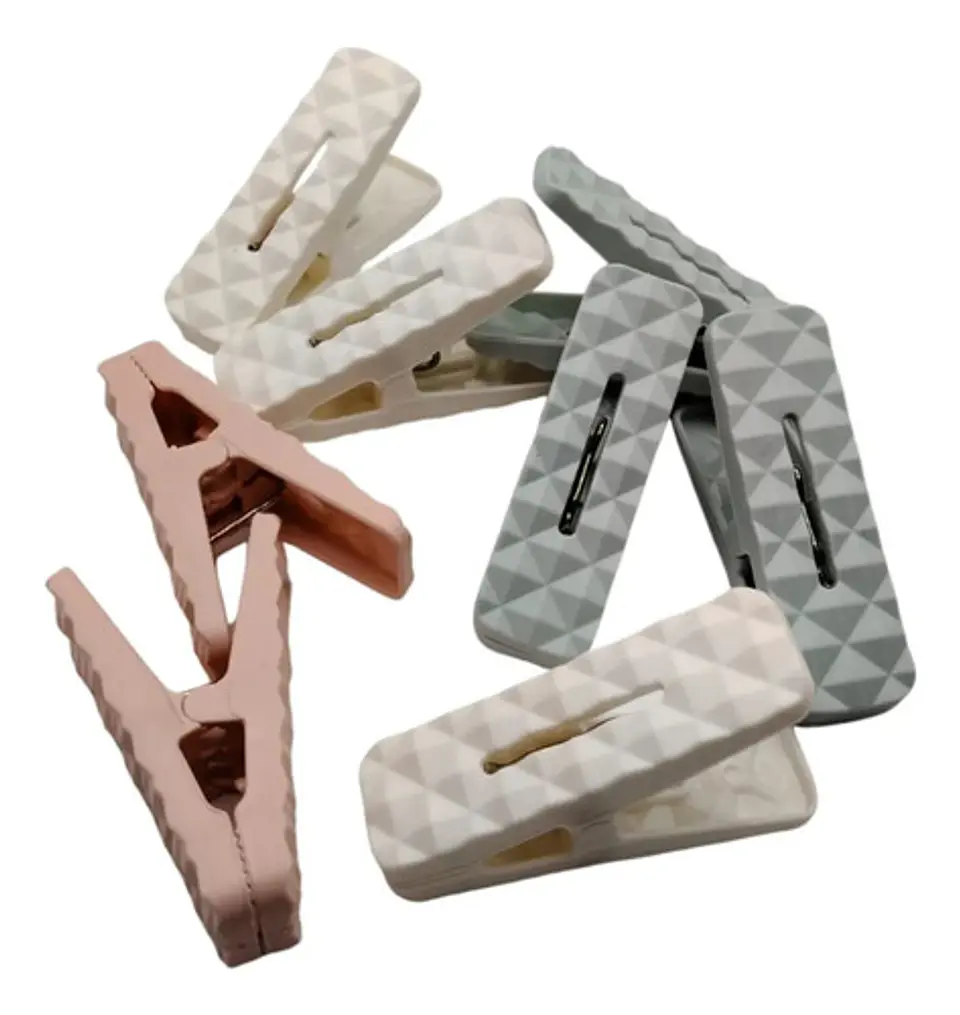 Set De Pinzas X 16 Para Ropa Con Cuerda 2