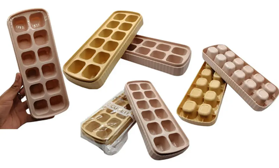 Cubeta Para Hielo X12 Espacios 1