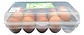 Cubeta Organizadora De Huevos X15 Con Tapa - Miniatura 2