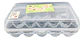 Cubeta Organizadora De Huevos X15 Con Tapa - Miniatura 4