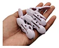 Set De Ganchos Para Ropa X20 Coloridos - Miniatura 4