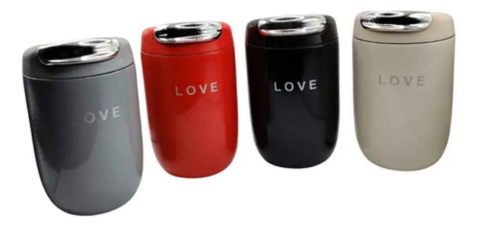 Termo Portátil Love Acero Inoxidable Con Tapa Hermética 300m 1