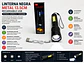 Linterna Recargable Portátil Led Con Zoom Ajustable - Miniatura 3