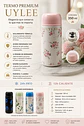Termo Premium Floral Uylee 280 Ml Varios Colores - Miniatura 2