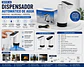 Dispensador Automático de Agua Recargable USB Portátil - Miniatura 3