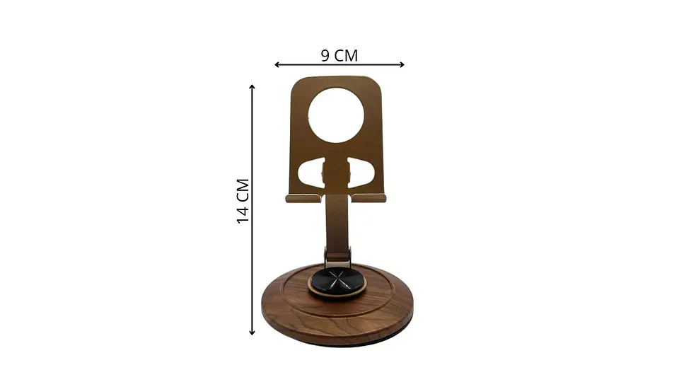 soporte premium giratorio 360° para celular metal 6