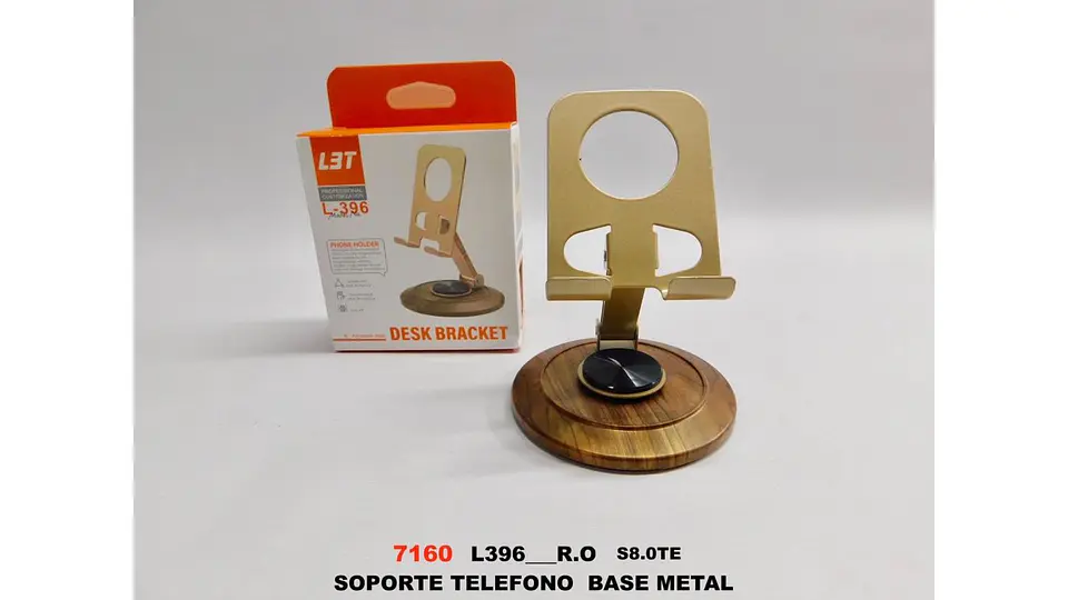 soporte premium giratorio 360° para celular metal 7