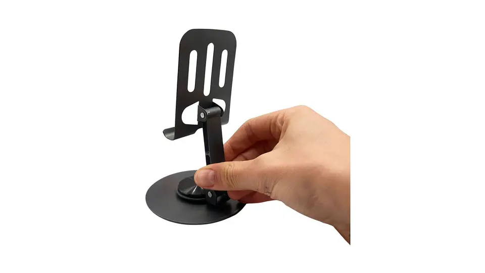 soporte metálico giratorio 360 para celular 3