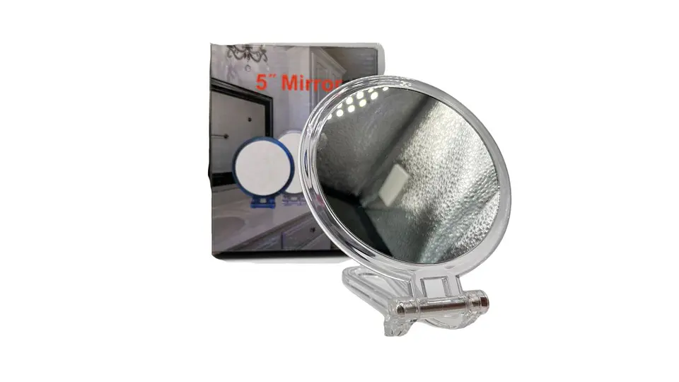 Espejo De Mesa Plegable Transparente 5 Pulgadas 1