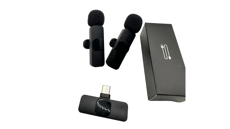Micrófono Inalámbrico Duo Premium Tipo C 4