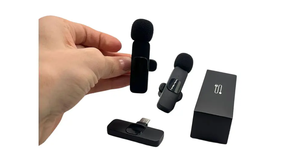 Micrófono Inalámbrico Duo Premium Tipo C 5