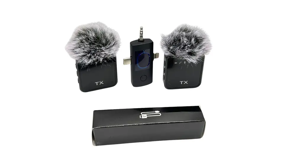Micrófono Duo Inalámbrico Multi Entrada Premium 1