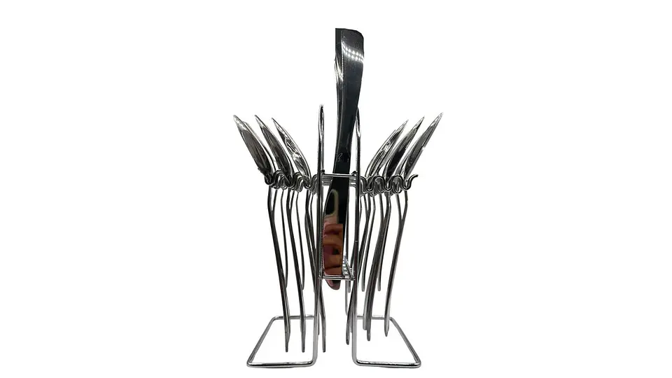 Set Cubiertos Elegance Acero Inoxidable 24 Pzs 4