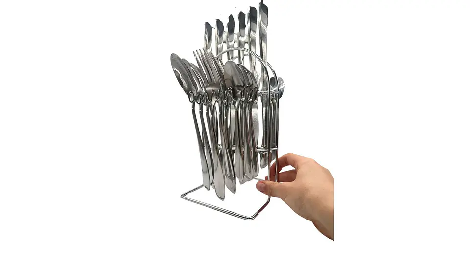 Set Cubiertos Elegance Acero Inoxidable 24 Pzs 5