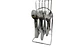 Set De Cubiertos Elegance Silver 24 Piezas Con Base - Miniatura 3