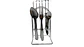 Set De Cubiertos Elegance Silver 24 Piezas Con Base - Miniatura 6
