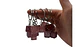 Llavero Lucky Dice Brillo Glam Rosado Fashion Chic - Miniatura 2