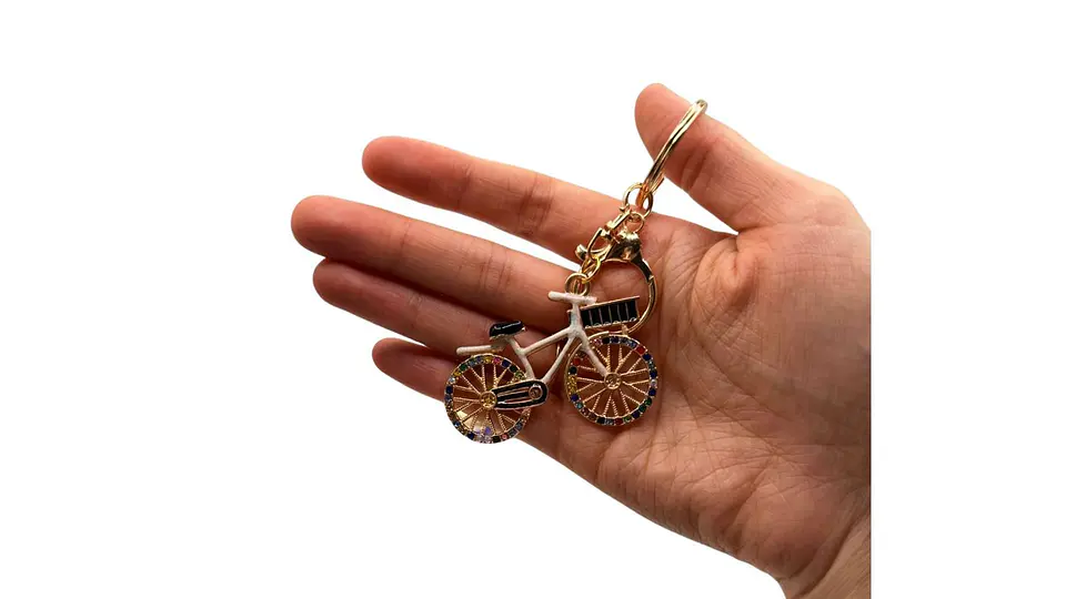 Llavero Bicicleta Fashion Brillos Luxury Premium X12 3