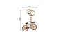 Llavero Bicicleta Fashion Brillos Luxury Premium X12 - Miniatura 6