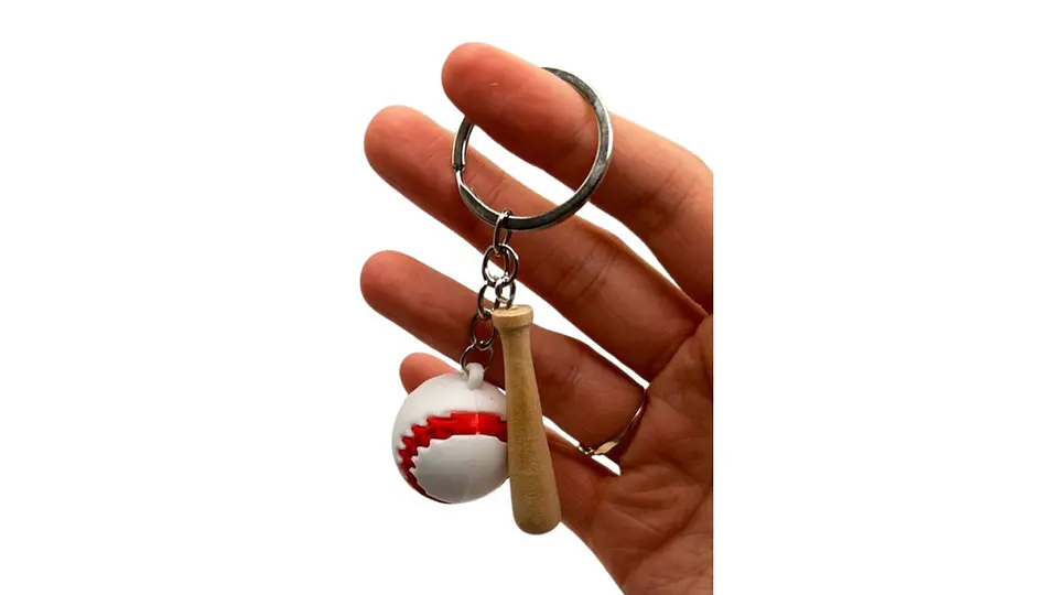 Llavero Baseball Sport Caucho Premium Collection X12 2