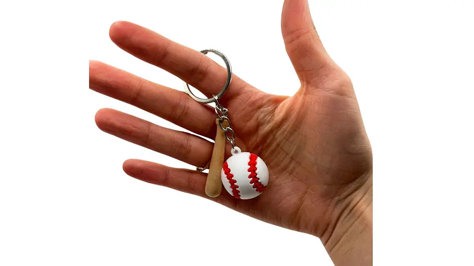 Llavero Baseball Sport Caucho Premium Collection X12 4