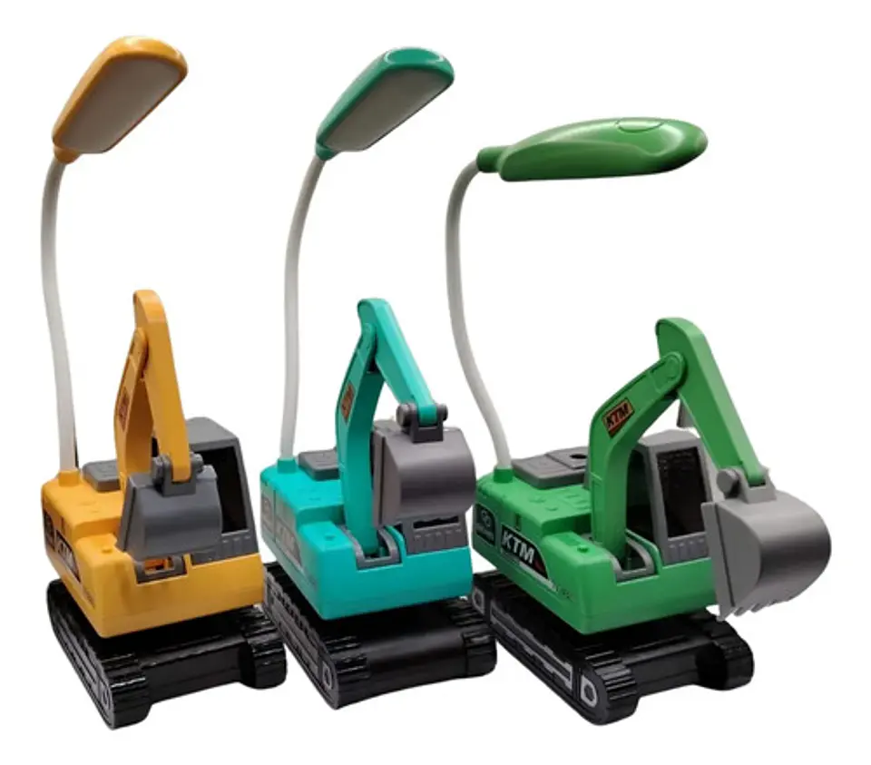 Excavadora Decorativa Con Lámpara Led Ideal Para Regalo 1