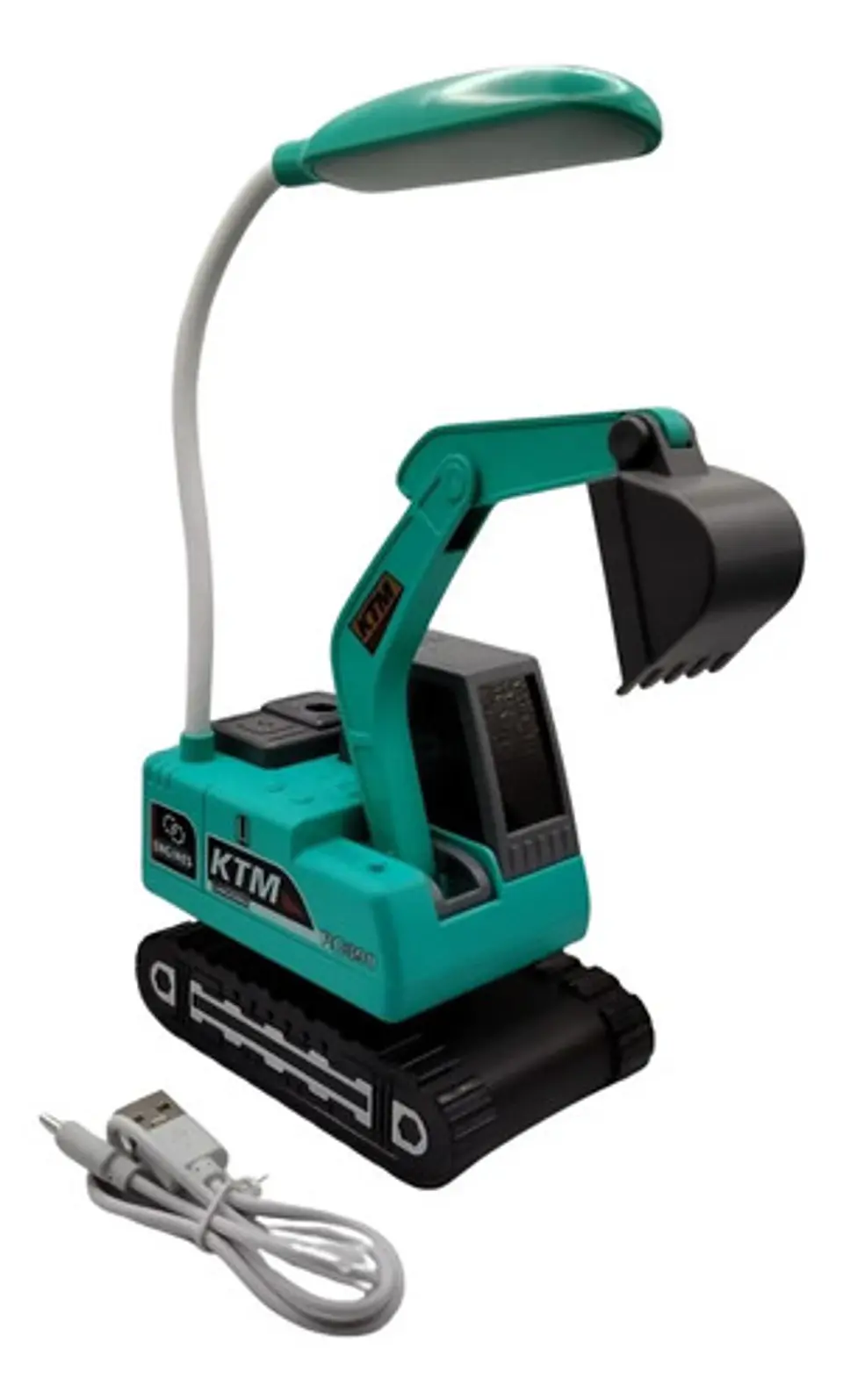 Excavadora Decorativa Con Lámpara Led Ideal Para Regalo 4