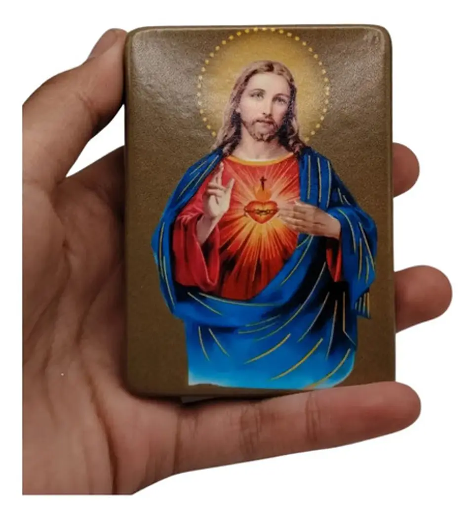Lleva Tu Fe Contigo: Espejo Religioso Compacto Premium 4