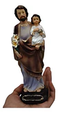 San José Y El Niño Jesús | Fe, Protección Y Bendición Azul Marino - Miniatura 2