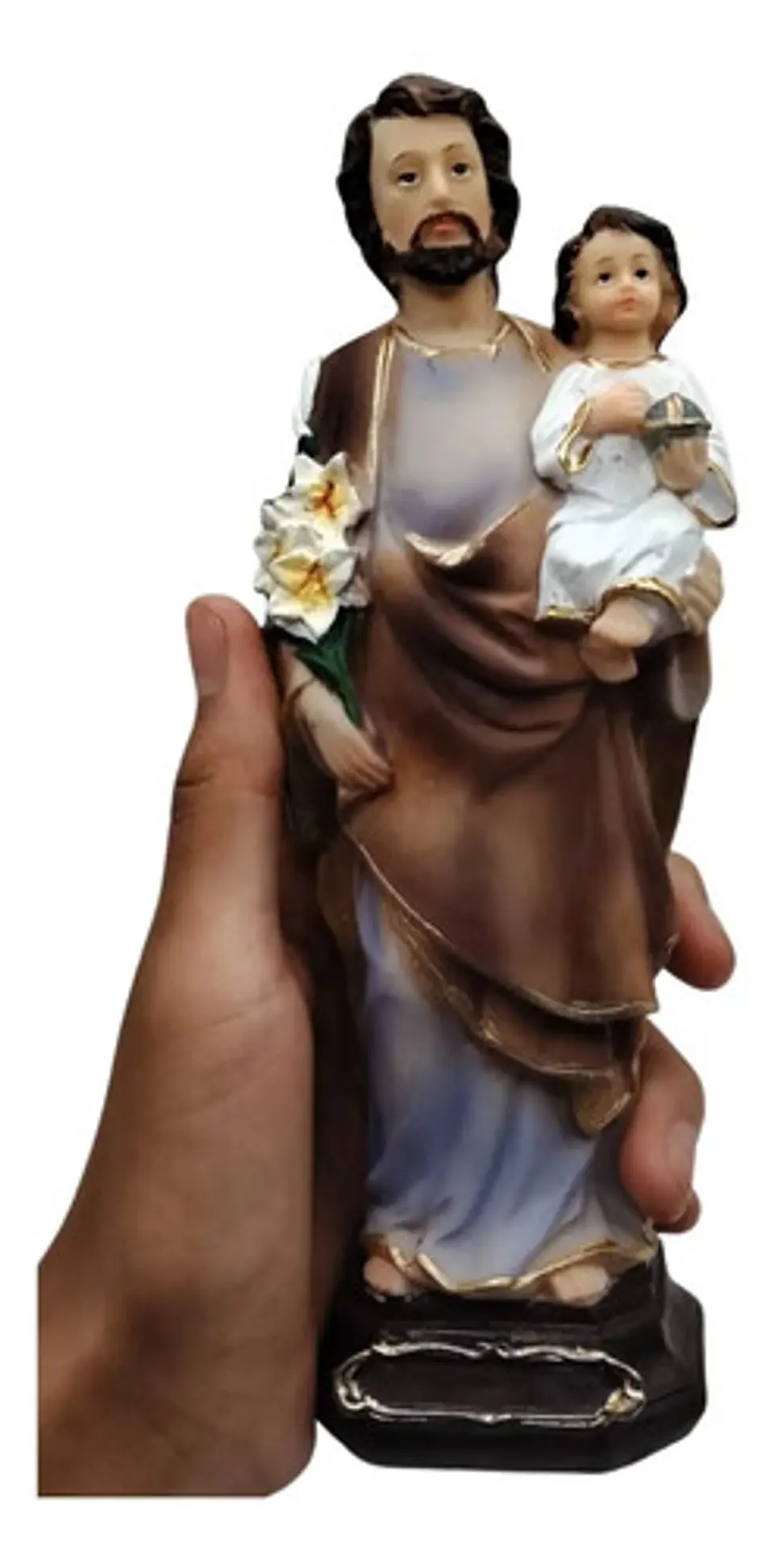 San José Y El Niño Jesús | Fe, Protección Y Bendición Azul Marino 4