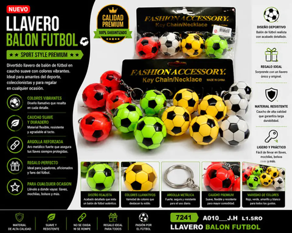 Llavero Fútbol Fan Club Caucho Premium Exclusive X12 5