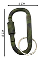 Mosquetón Camuflado Explorer Gear Premium Collection X12 Verde Oscuro - Miniatura 8