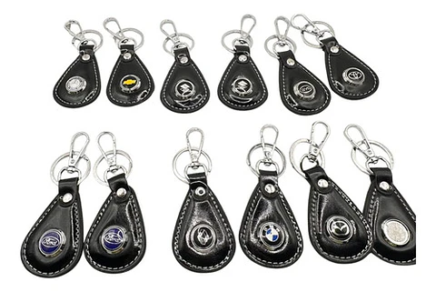 Llavero Blackmotion Cuero Sintético Diseño Premium X12