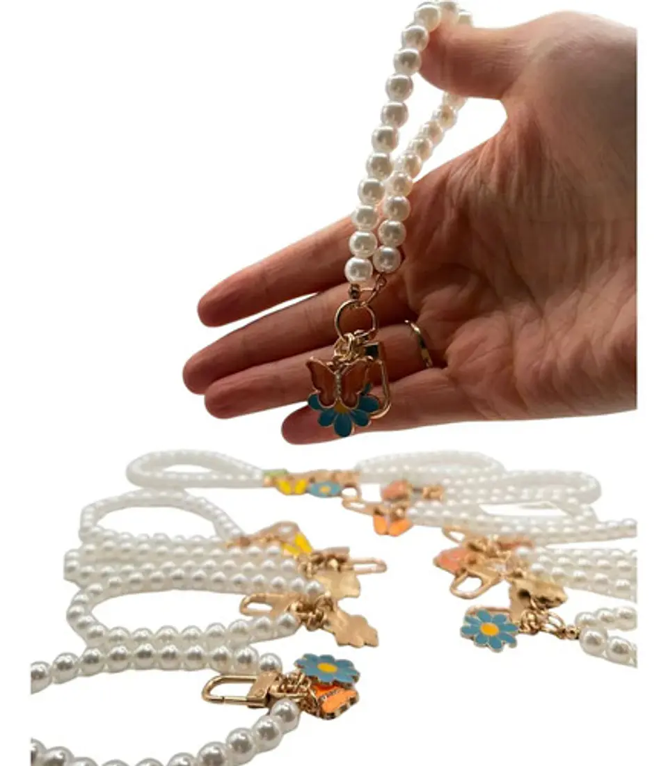 Llavero Charm Perlado Deluxe Diseño Exclusivo X12 3
