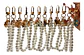 Llavero Charm Perlado Deluxe Diseño Exclusivo X12 - Miniatura 4