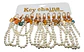 Llavero Charm Perlado Deluxe Diseño Exclusivo X12 - Miniatura 5