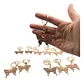 Llavero Elegance Butterfly Luxury Shine Oro  X12 - Miniatura 3