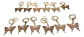 Llavero Elegance Butterfly Luxury Shine Oro  X12 - Miniatura 4