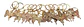 Llavero Elegance Butterfly Luxury Shine Oro  X12 - Miniatura 6