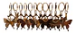 Llavero Elegance Butterfly Luxury Shine Oro  X12 - Miniatura 7