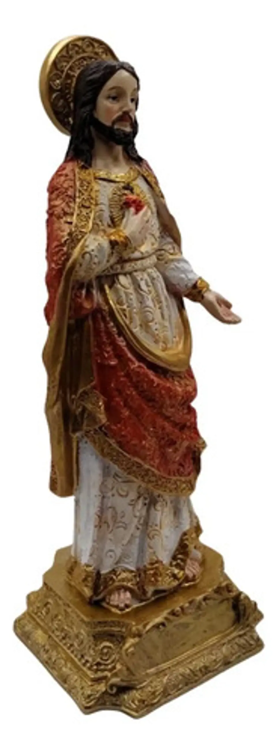 Figura Religiosa Sagrado Corazón De Jesús Decorativa Premium 2