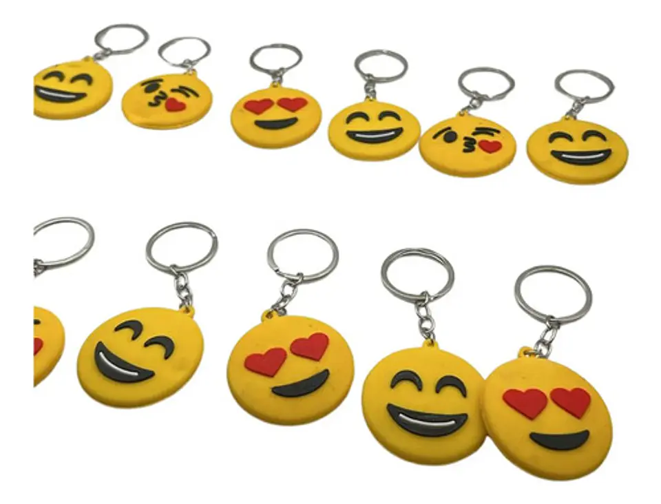 Llavero Emoticones Colgante Funny Collection X12 5