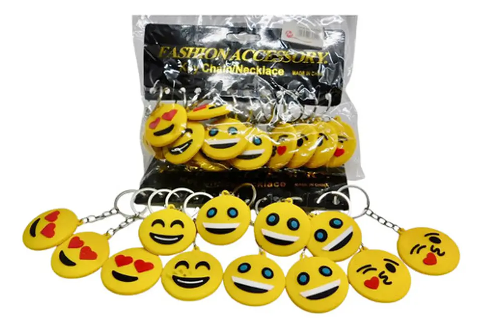 Llavero Emoticones Colgante Funny Collection X12 6