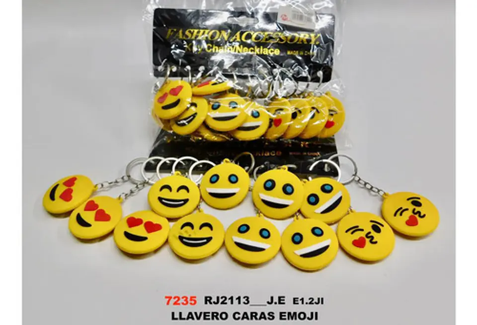 Llavero Emoticones Colgante Funny Collection X12 8