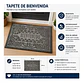 Tapete De Bienvenida Antideslizante Para Entrada Hogar 60x40 - Miniatura 2